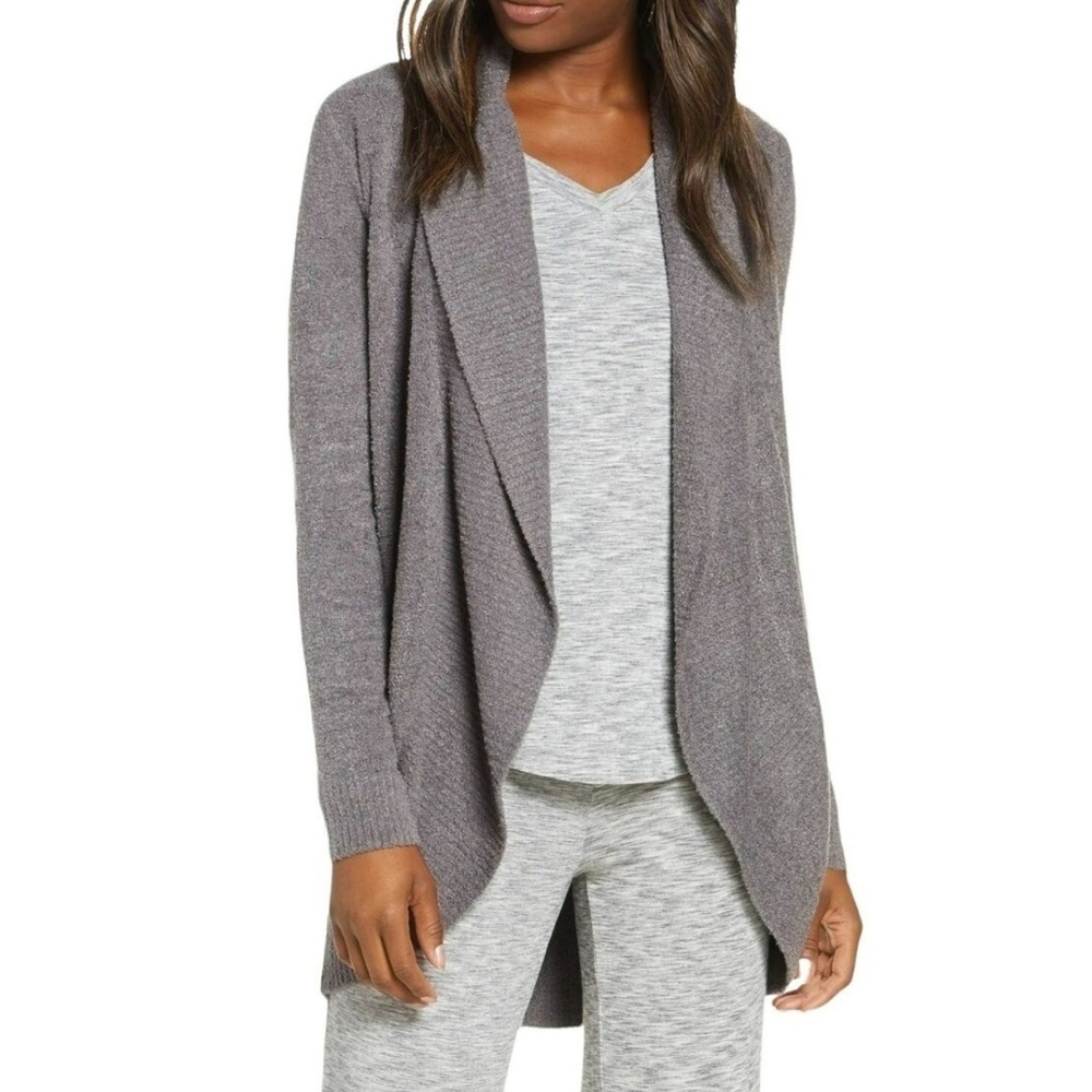 Barefoot Dreams Cozy Chic Lite Knit Style 452 Open Front Cardigan